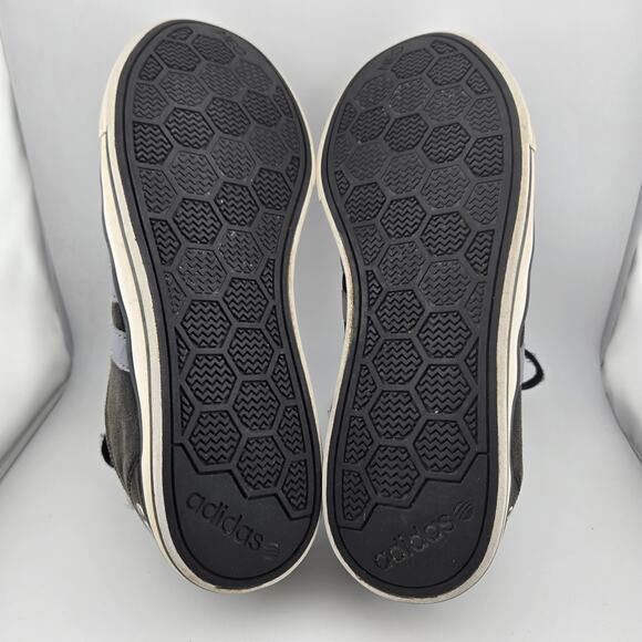 Adidas NEO Mens Size 10 Black Canvas Low Top Sneakers Skate Shoes F38133 11/13 - Picture 9 of 14